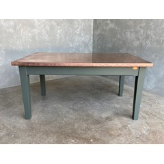 Copper Table With Square Corners 