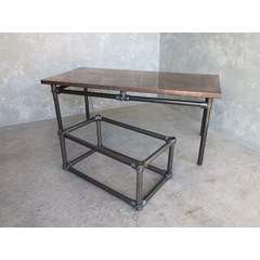 Copper Top Industrial Style Table