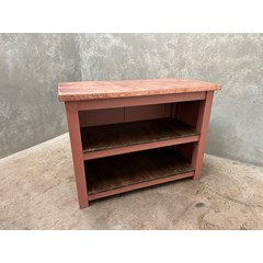 Copper Top Kitchen Island 