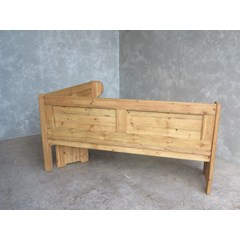 Corner Pew Made From Victorian Pine 
