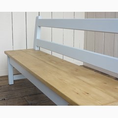 Custom Made Wooden Bench 