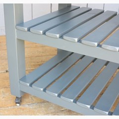 Double Slatted Shelves