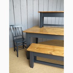 Floorboard Table & Bench
