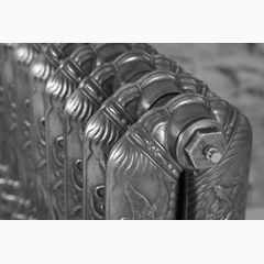 Hand Burnished Finish Cast Iron Radiator 