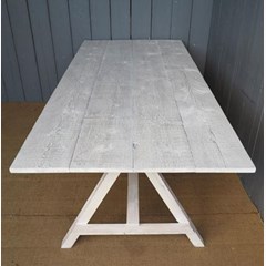 Hand Limed Waxed Kitchen Table