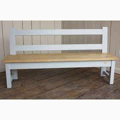 Hand Painted Kitchen Bench 