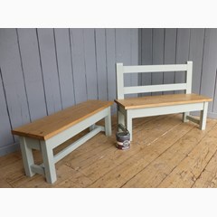 Handmade Benches Made From Reclaimed Pine 