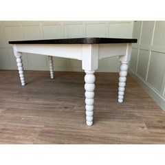 Handmade Kitchen Table Painted Little Greene - French Grey