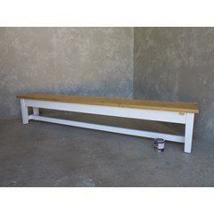 Handmade Plank Top Bench