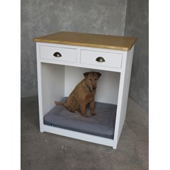 Handmade Unit With Storage For Dog Bed 