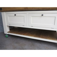 Handmade Wooden Butchers Block Unit