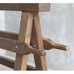 Handmade Wooden Saddle Rack 