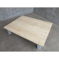 Made To Measure Coffee Table With Reclaimed Pine Top