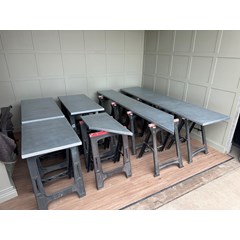 Matt Zinc Worktops 
