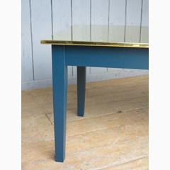 Natural Brass Top Table