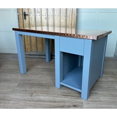 Natural Copper Finish On Bespoke Made Desk 