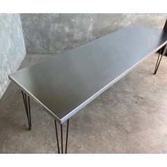 Natural Finish Zinc Table 