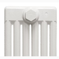 Parchment White Finish Victorian Style Radiator 