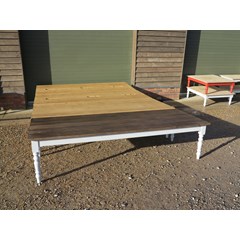 Pine Plank Top Large Tables