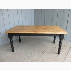 Plank Top Kitchen Table