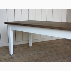 Plank Top Kitchen Table With Tapered Legs 