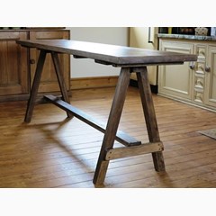 Plank Top Style Kitchen Table