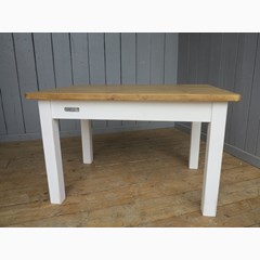 Plank Top Table - Waxed Finish