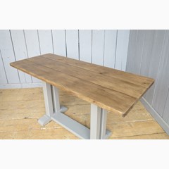 Plank Top Waxed Refectory Table
