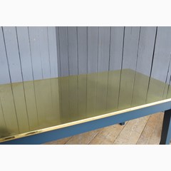 Polished Brass Kitchen Table
