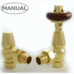 Polished Brass Manual Valves