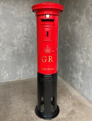 post office red pillar box for sale