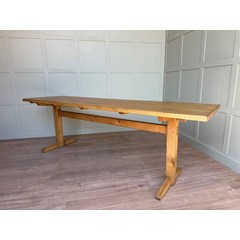Refectory Style Plank Top Table 