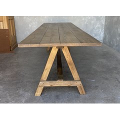 Side View Of A Frame Table 