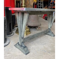 Small Gothic Style Zinc Table 