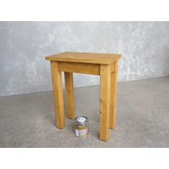 Small Pine Bedside Table 