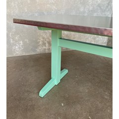 Zinc Refectory Table