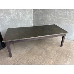 Zinc Table In Antique Finish 