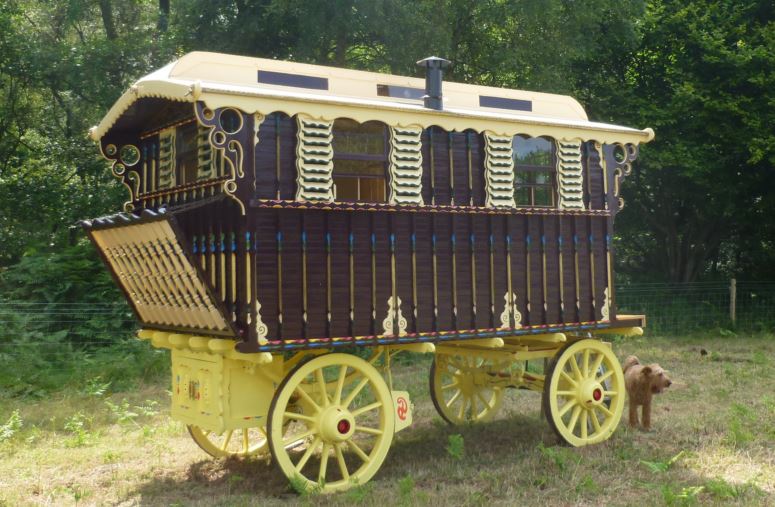gypsy caravan burton wagon vardo