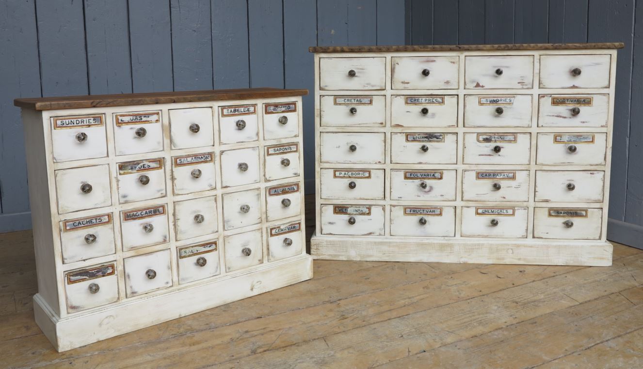 apothecary cabinet drawers bespoke for sale 
