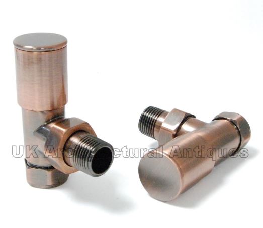 Milan antique copper copper radiator valve manual copper
