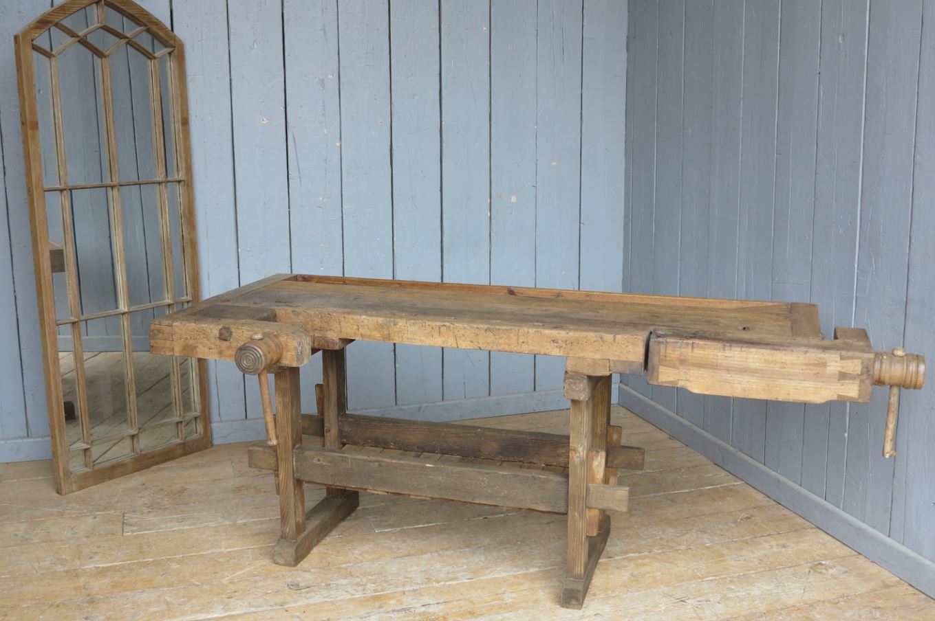 UKAA vice for sale reclaimed pine work bench reclaimed 