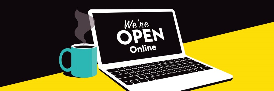 We're Always Open Online