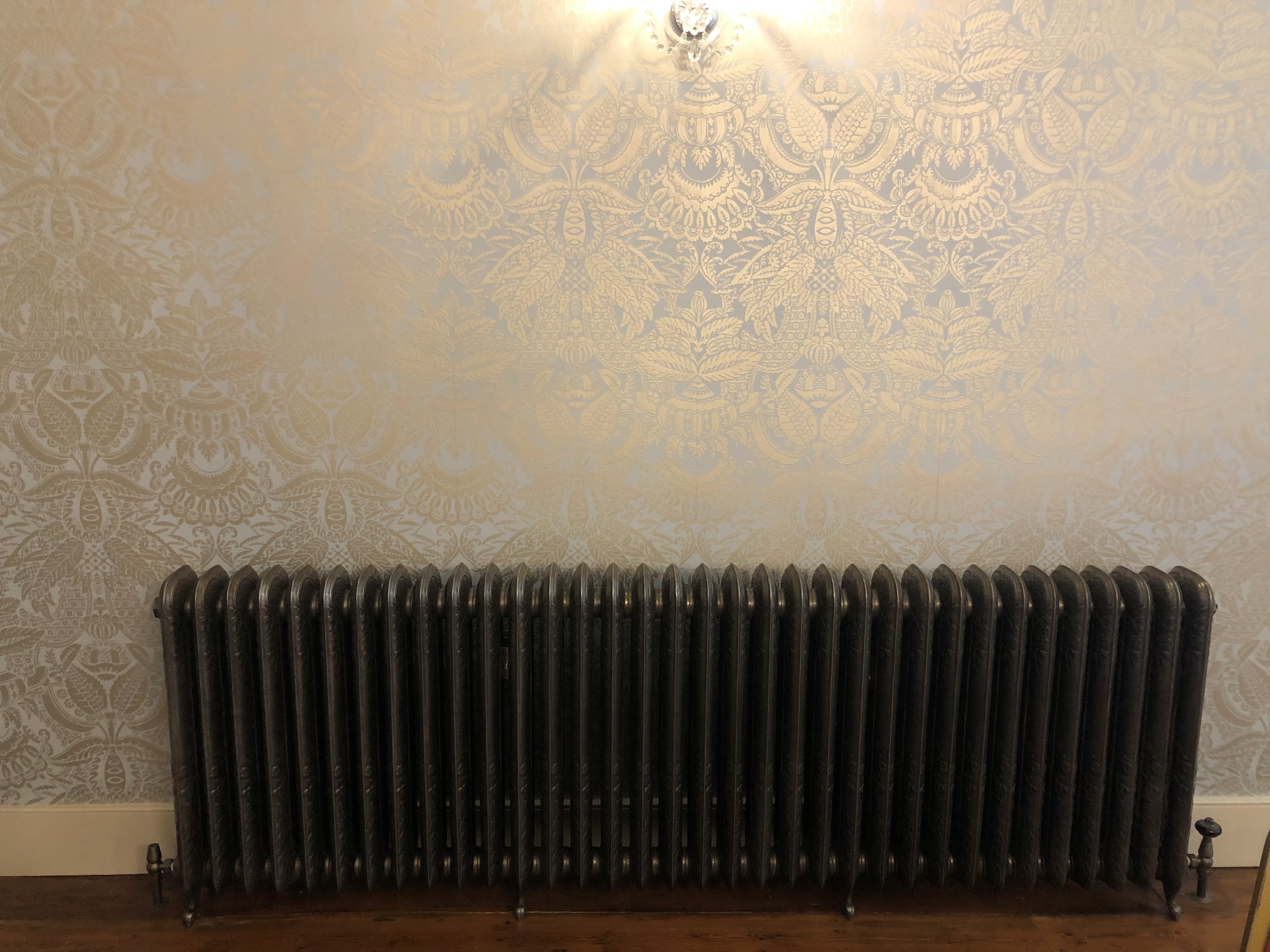 Carron Daisy Hand Burnished Cast Iron Radiator Suitable For Large Victorian Rooms