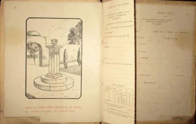 Parts Of Original Catalogue of Pilkington Gibbs Heliochronometer