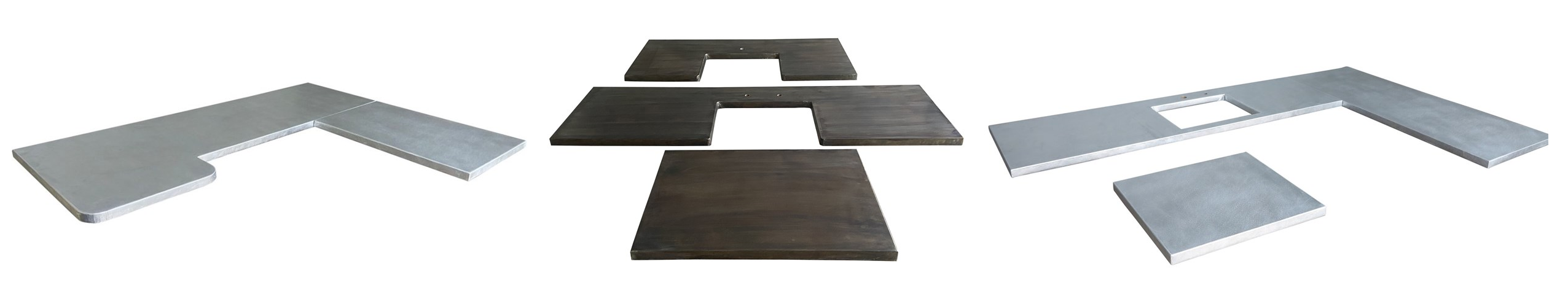 Zinc Worktops For Your Kitchen Bar Or Pub For Sale at UKAA