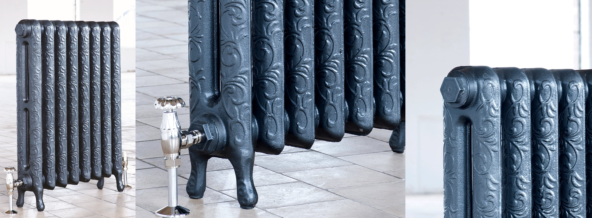 Buy Arroll Art Nouveau Cast Iron Radiators Online at UKAA