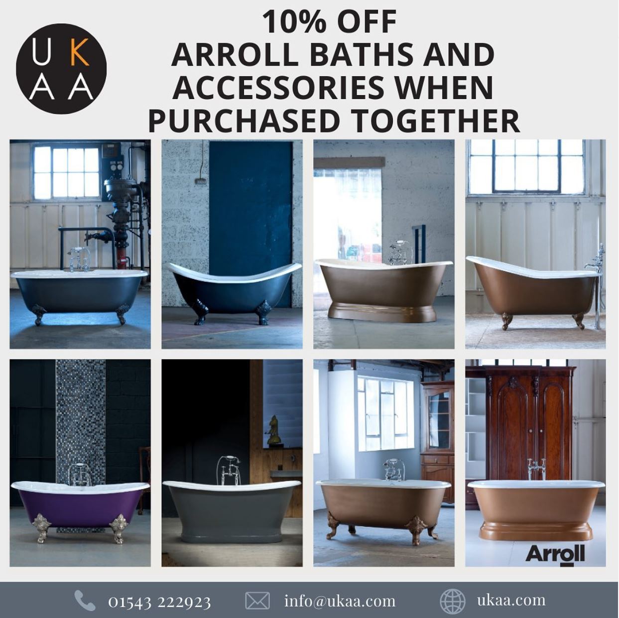 10% Off Arroll Baths 
