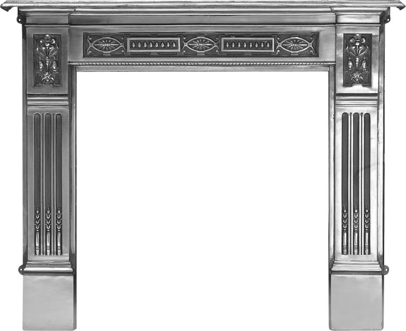 Carron traditional albert RX065 cast iron fireplace surround or  mantelpiece cast from original moulds are in stock ready for delivery next day