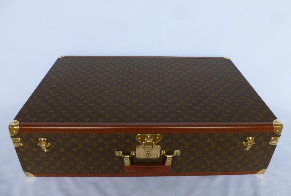 Traditional antique Victorian original Louis Vuitton LV luggage, brief cases, trunks, vanity cases and suitcases in stock and ready to view in our showroom