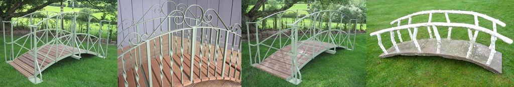 UKAA make Custom Made Bespoke Garden Bridges using Wood and Metal which are ideal for Garden, Streams and Water Features such as Ponds and Lakes